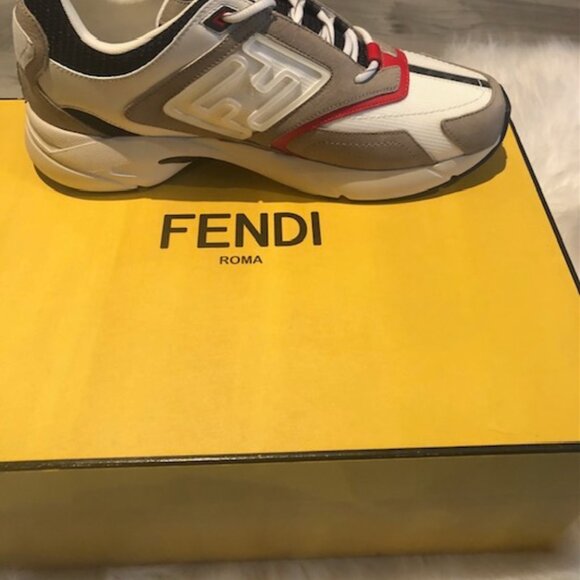 FENDI FF Logo Athletic Sneaker - Picture 7 of 14
